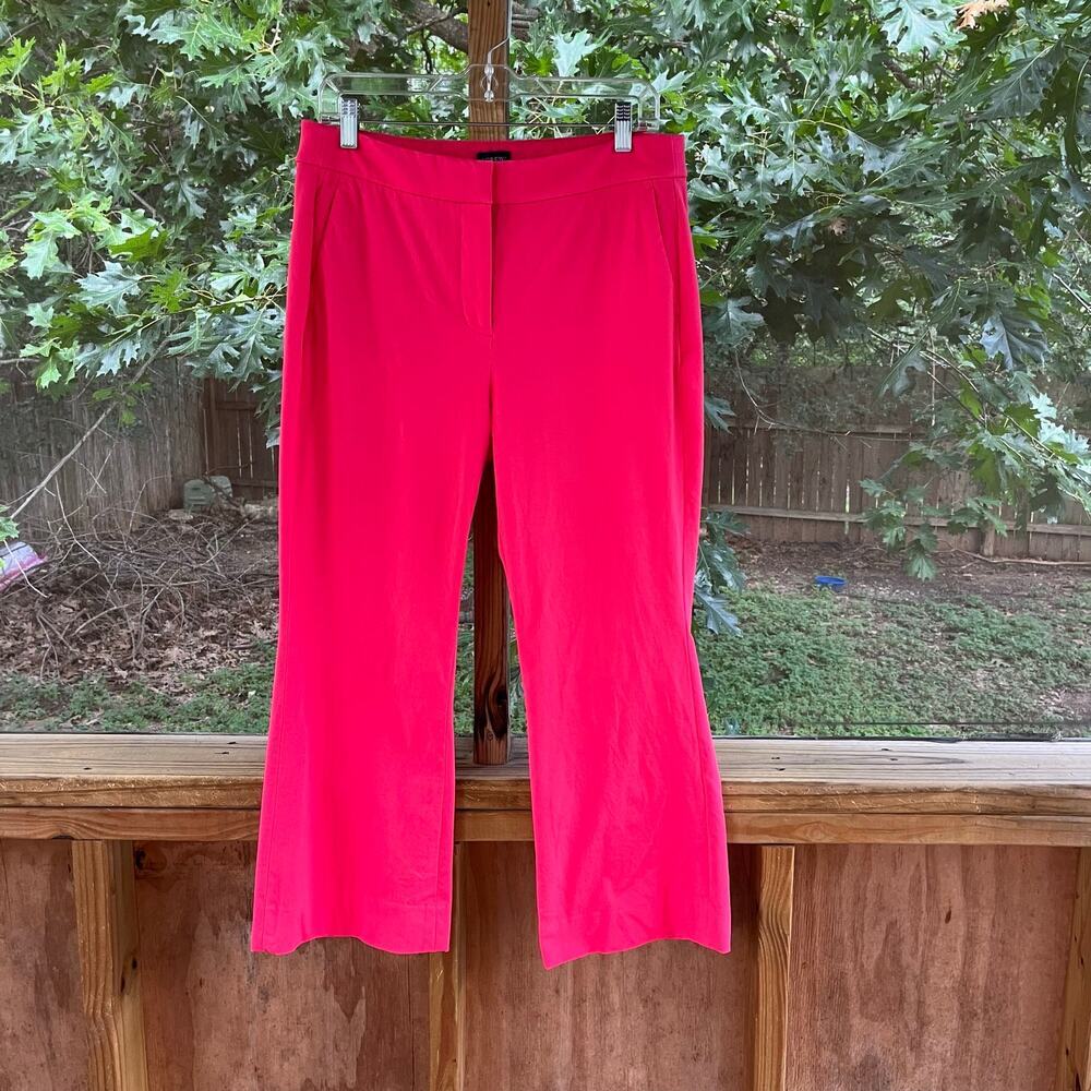 J.Crew Factory Women's Kelsey Flare Pant Hot Pink Size 10